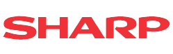Sharp Partner Logo to Com Pro Managed Print Solutions